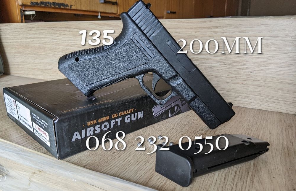 Іграшковий пістолет пистолет на пульках Глок Glock