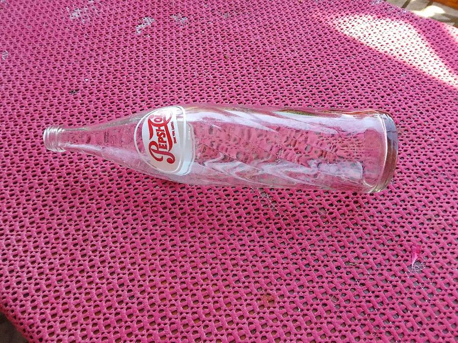 Stara butelka Pepsi Cola z czasów PRL-u duża 1 litr