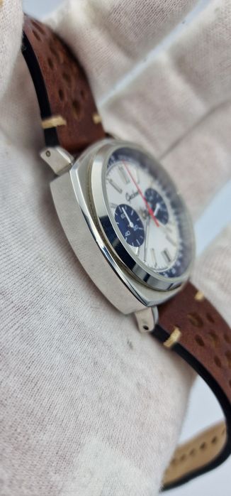Geckota C-01 Racing Chronograph Panda  - 1-st Generation - MecaQuartz