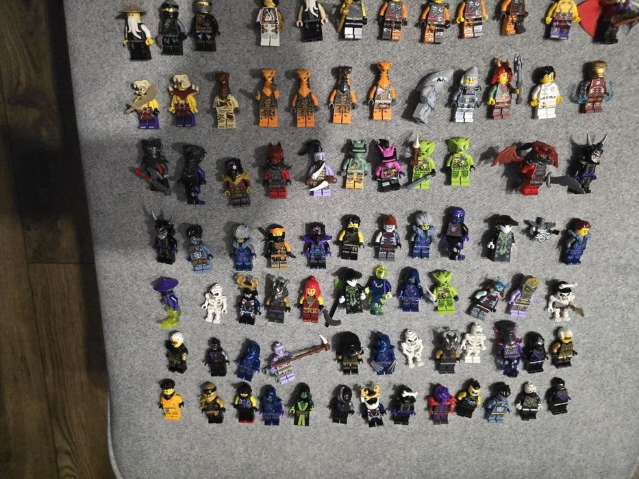 Lego ninjago mix minifigurek 120szt.