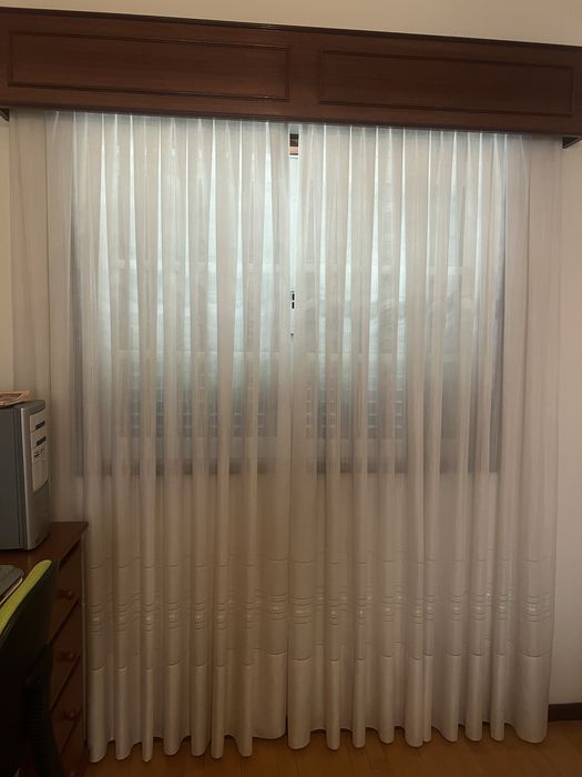 Conjunto de 4 cortinas