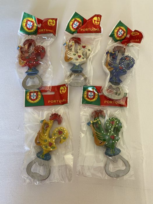 Varios iman para frigorifico e abre garrafas Galo Barcelos, NOVOS