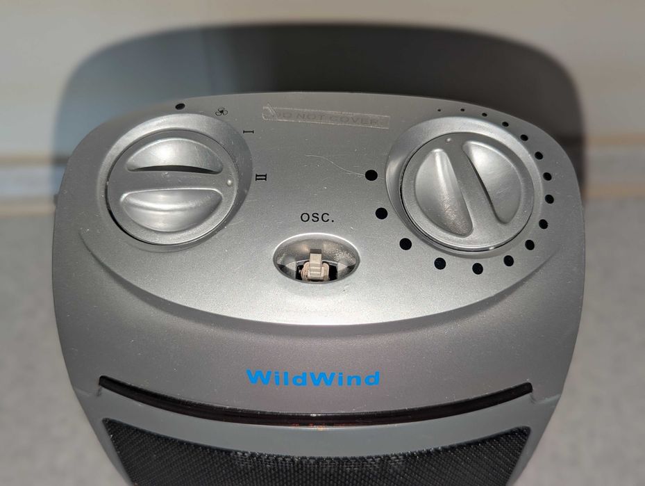 Керамічний тепловентилятор обігрівач Wild Wind 1500 Вт, функціональний