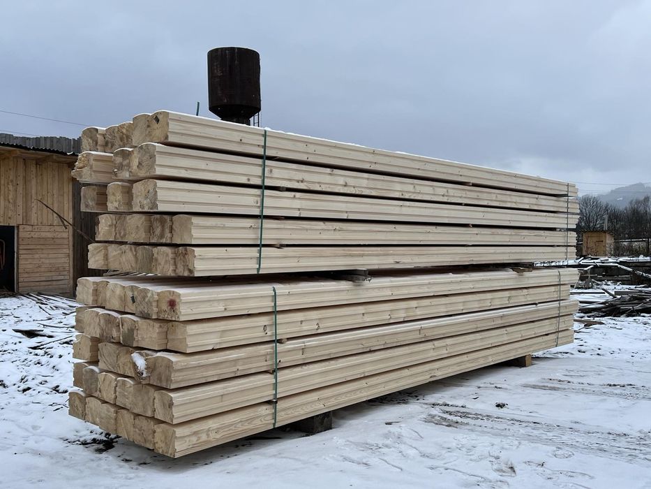 Будуємо будинки з оциліндрованого, профільованого, калібрований брус