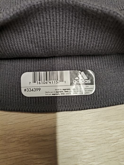 Czapka adidas męska, szara. USA