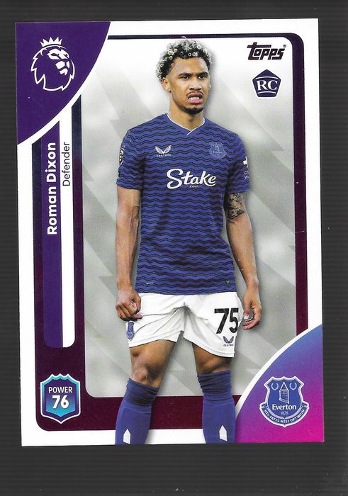 Roman Dixon RC Rookie Topps Premier Liga 2025/2026 Everton