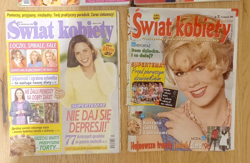 Świat Kobiety różne numery