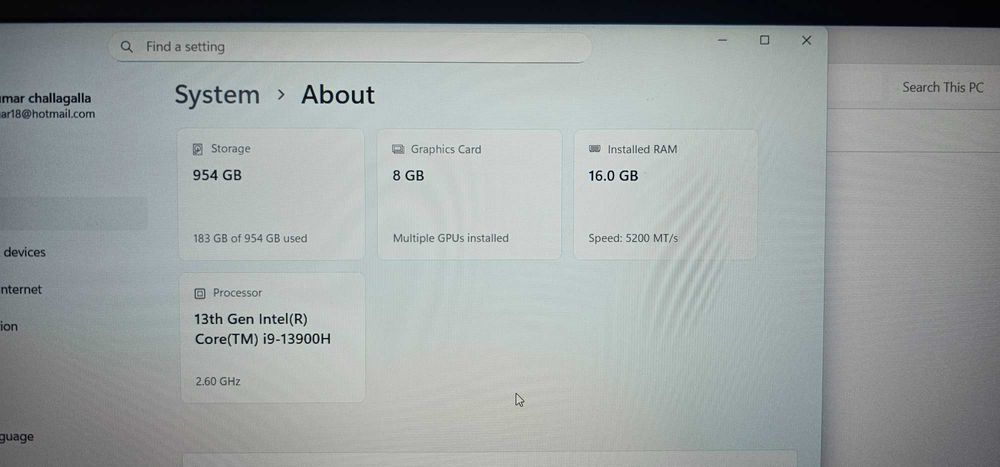 ACER Nitro V 15.6 Gaming laptop -RTX 4060
