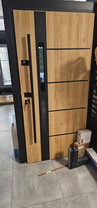 Drzwi wejściowe zewnętrzne stalowe Delta