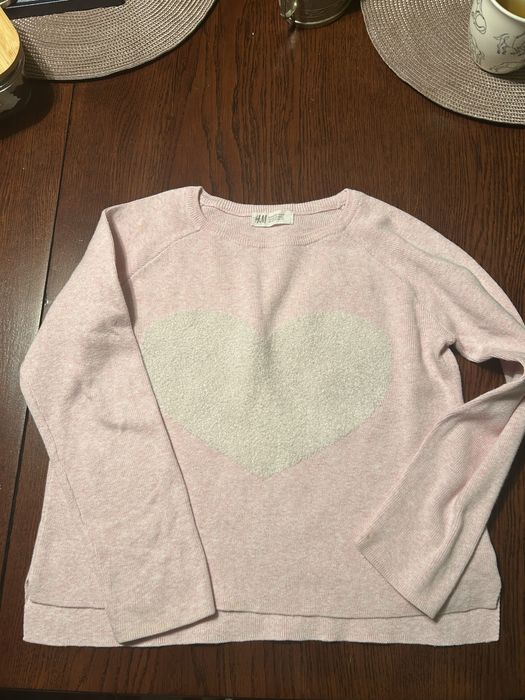 Sweterek dziewczęcy  H&M 122-128