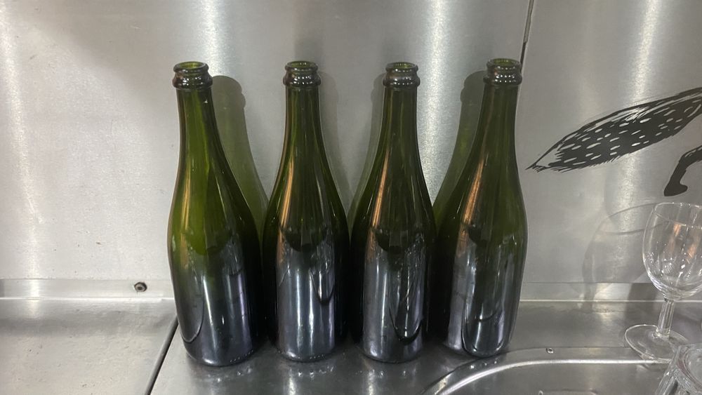 Garrafas para engarrafar espumante