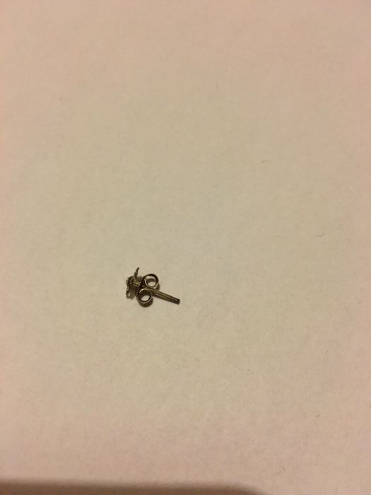 Kolczyk srebro 925 I am