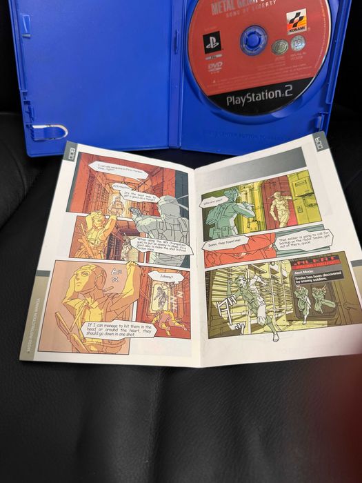 Гра Sony PlayStation 2 Metal Gear Solid 2: Sons of Liberty Ліцензія