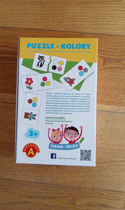 Alexander gra puzzle kolory