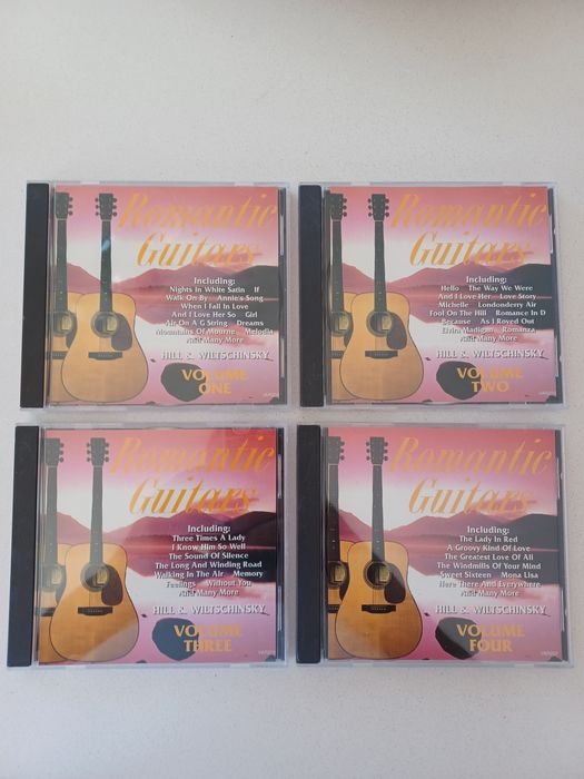 4 Cd's Romantic Guitars