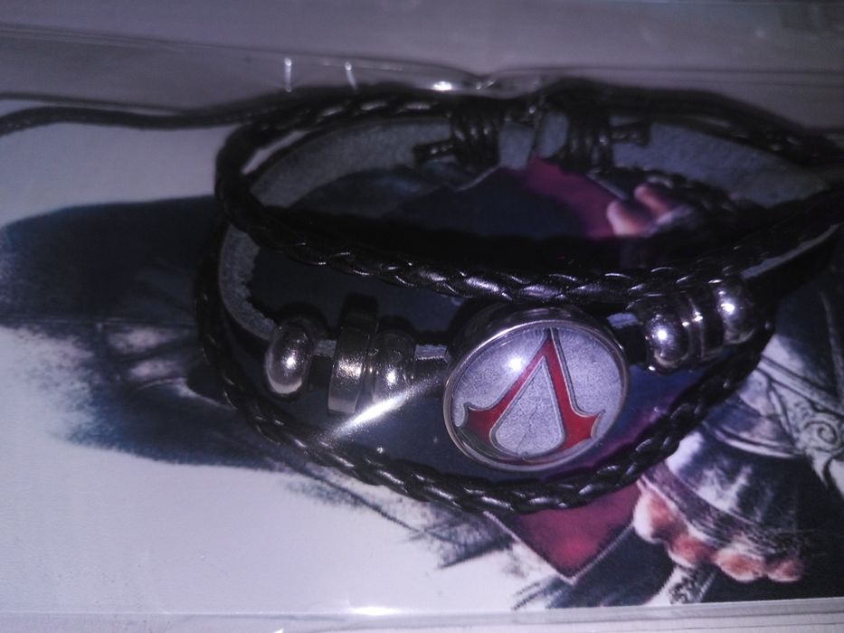 Pulseira Bracelete Diesel Cartas Assassin's Creed PS4 XBox