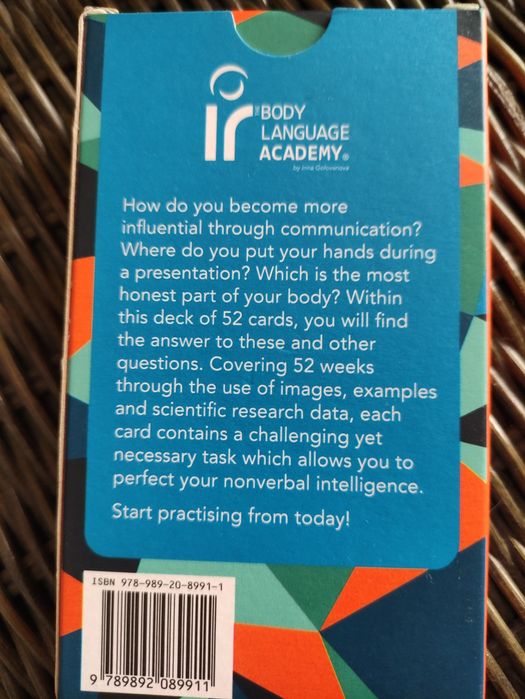 Nonverbal Intelligence 52 cards for diligence