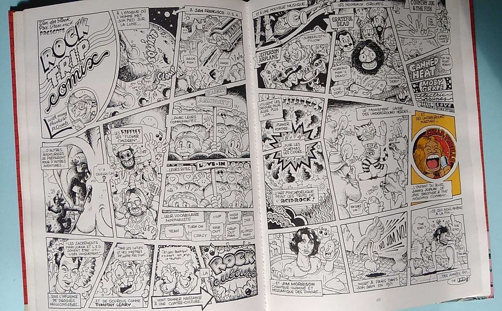 Histoire du rock en bandes dessinées - Mickael Sadler & Serge Dutfoy