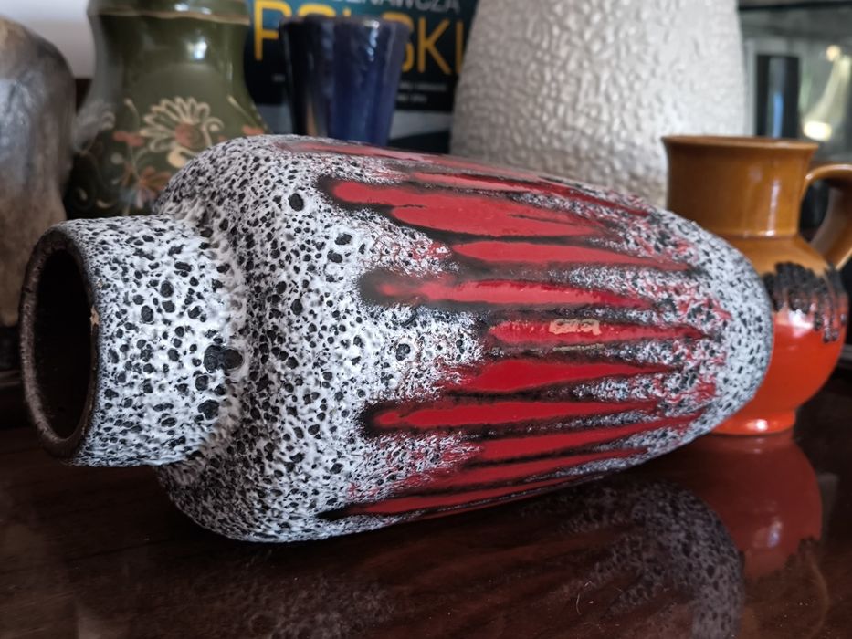 Wazon Scheurich Lora destrukt piękna stara ceramika 31 cm
