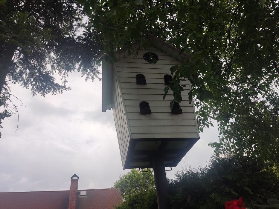 Domek dla gołębi na nużce