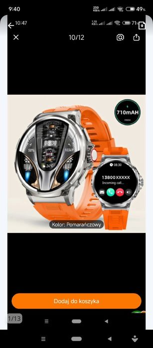 Smartwatch męski