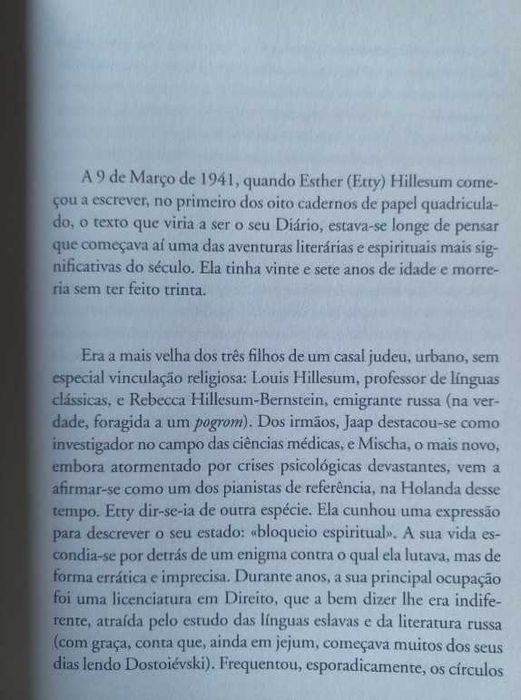 Diário (1941-1943) - Etty Hillesum