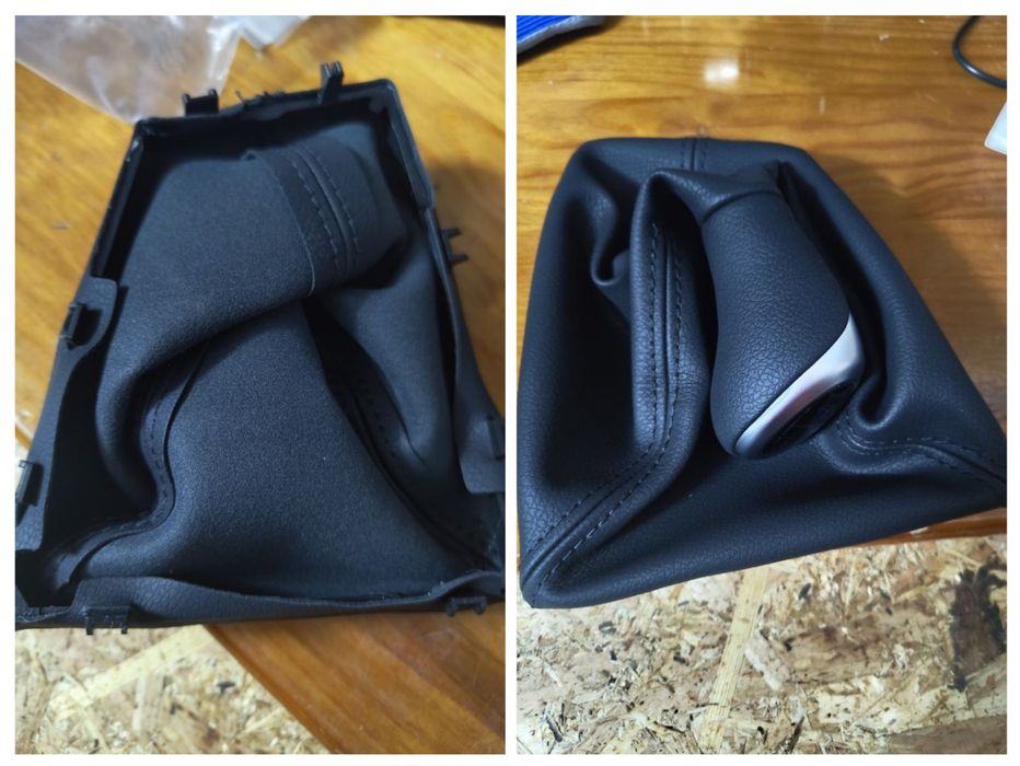 Alavanca BMW moca punho manete + fole mudanças F30/E90/E81 Serie 1/2/3