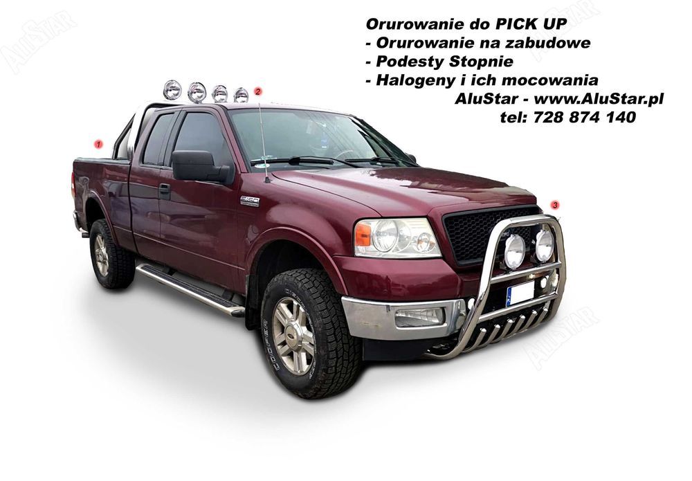 Zabudowa PickUp Ranger F150 Raptor Hilux Amarok