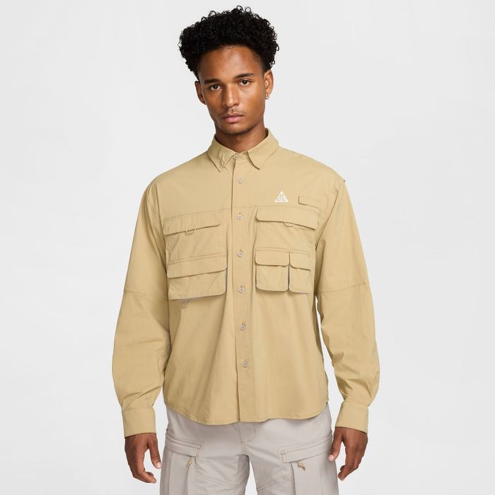 Оригінал! Сорочка Nike ACG (бежева) (M, L, XL) Нова з бірками!