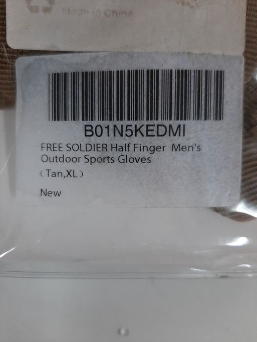 Free Soldier Rękawice Taktyczne Rozmiar Xl Brązowe