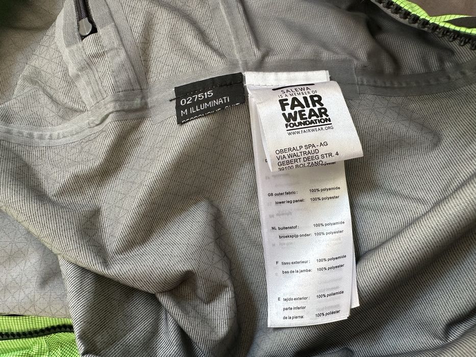 Salewa kombinezon powder suit narty żagle M Illuminati Pale Frog