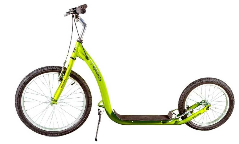 Hulajnoga MYFOOTBIKE TRIP 20/16 zielona