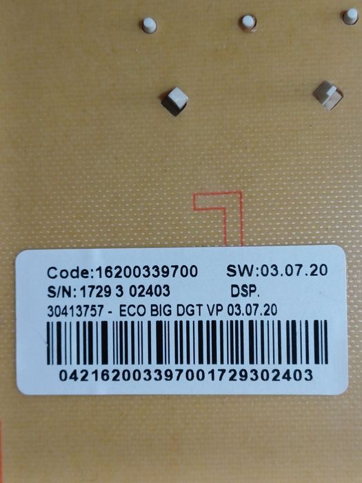 Placa de Maquina de lavar roupa INDESIT