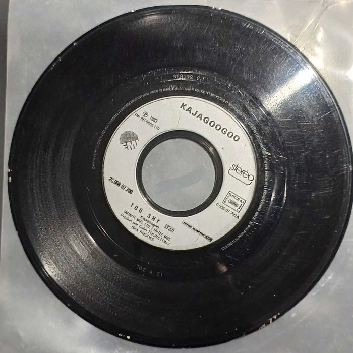 Kajagoogoo Too Shy 7" single vinil France