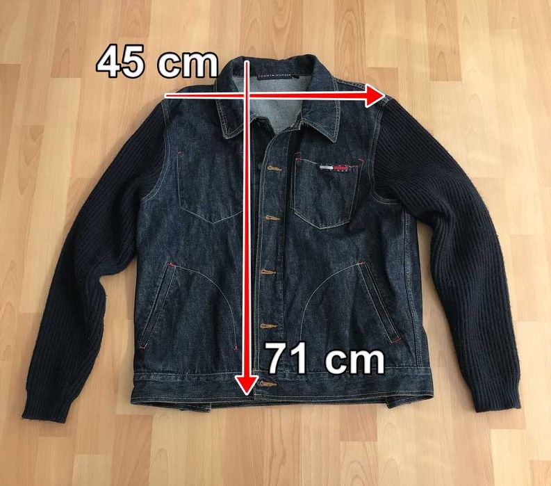 Casaco ganga mangas malha Tommy Hilfiger