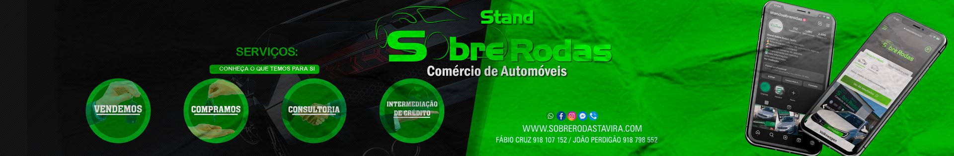 Stand Sobre Rodas Tavira top banner