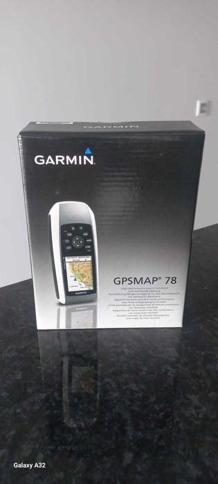 Garmin GPSMAP 78 — quase novo, sem marcas de uso e em caixa original