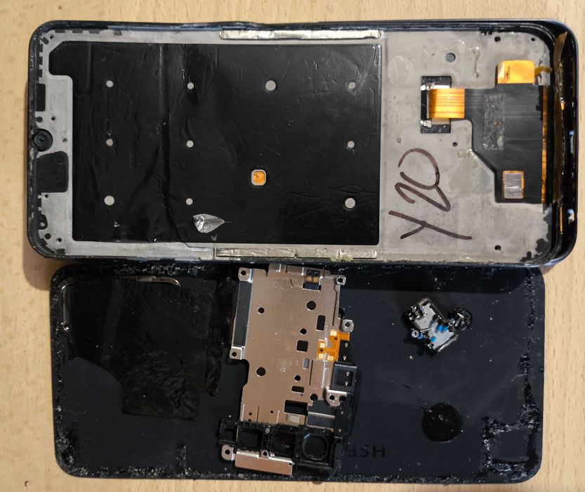 Разбор vivo y11, y15, y20, y31, y91