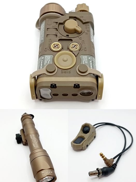 Комплект ЛЦУ NGAL-L3+ ліхтар Surefire + виносна кнопка AXON.