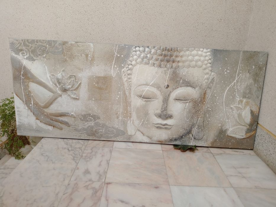 Conjunto de 4 Quadros Decorativos – Excelente Estado