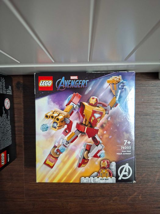 Lego Marvel 76203 Mechaniczna zbroja Iron Mana
