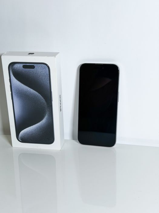 iPhone 15 Pro  • 100% Baterii • Pełny Zestaw