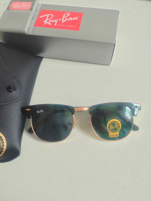 Okulary przeciwsłoneczne Ray-Ban Clubmaster – nowe