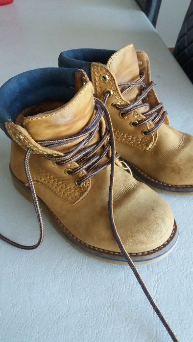 Botas pele amarelas Menino nº29