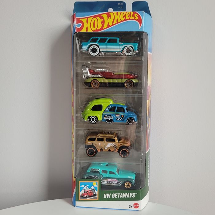 Hot Wheels hw getaways JBJ77 RESORAKI 5pak