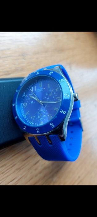 Relogio Swatch azul