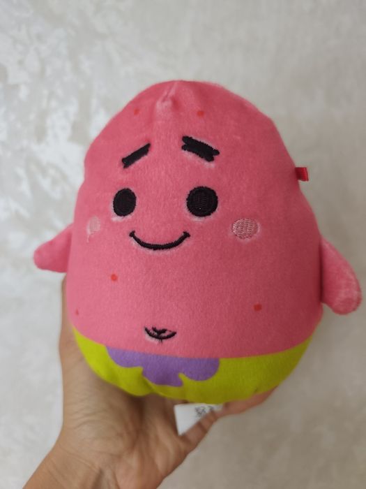 Сквіш м'яка  іграшка Патрік Губка Боб Squishmallows