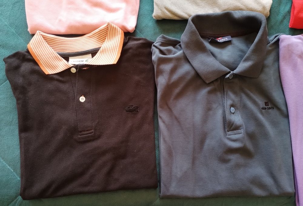 Polos Lacoste_Hugo Boss_ARMANI_Benetton_Pedro del Hierro_Mike Davis