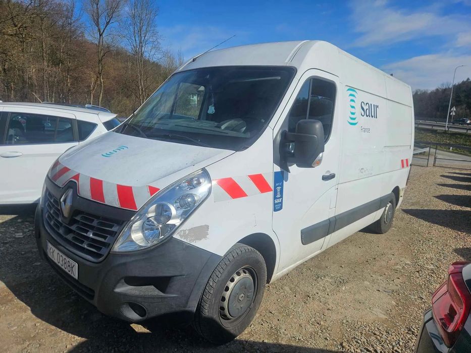 Renault MASTER L2H2  2.3 DCI 2018 rok  3.5t HAK BAGAŻNIK REGAŁY z Francji Klimatyzacja