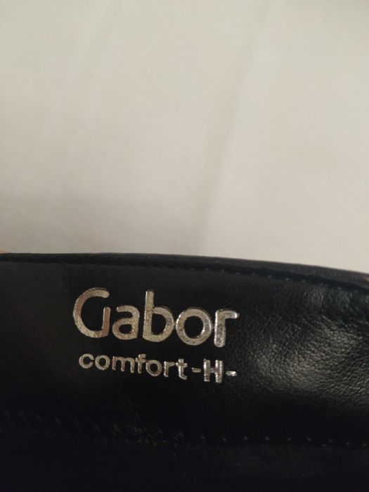 Ботинки/Ботильоны женские кожаные "Gabor" Размер 38,5 Идеальные!!!